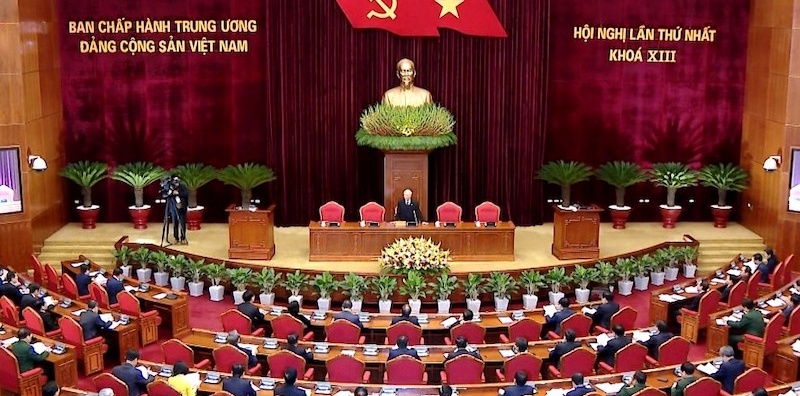 Danh sách Bộ Chính trị, Ban Bí thư và Chủ nhiệm Ủy ban Kiểm tra Trung ương khóa XIII